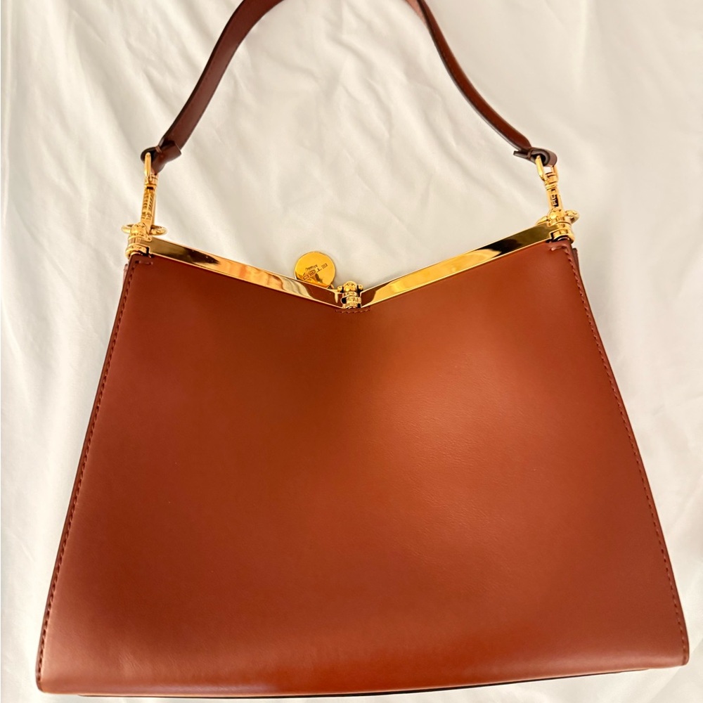 Etro Medium Vela Bag in Brown - Picture 2 of 13